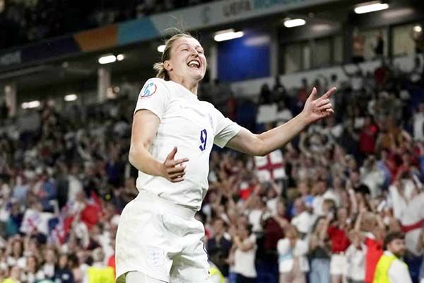 Logra Inglaterra goleada histórica en Euro Femenil