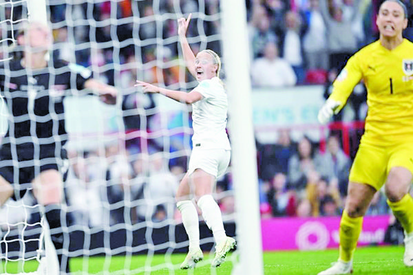 Abre Inglaterra con triunfo la Euro Femenina