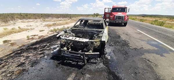 Se incendia auto