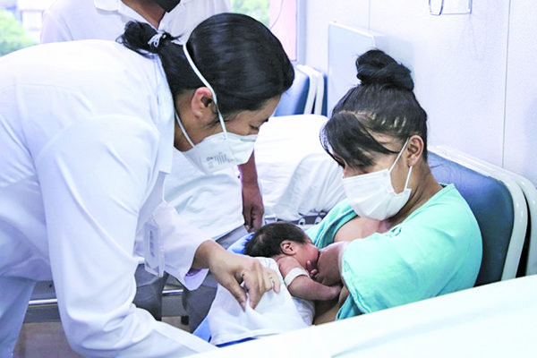 Alista Salud Semana de Lactancia Materna