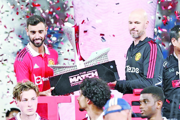 Golea Manchester United al Liverpool en Bangkok