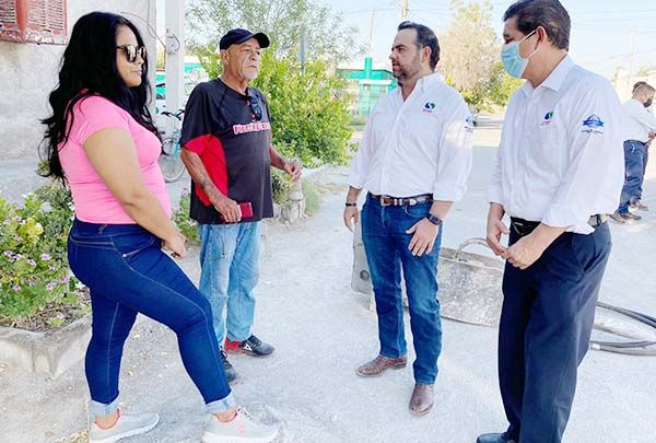Ampliarán red de agua en la colonia La Sierrita