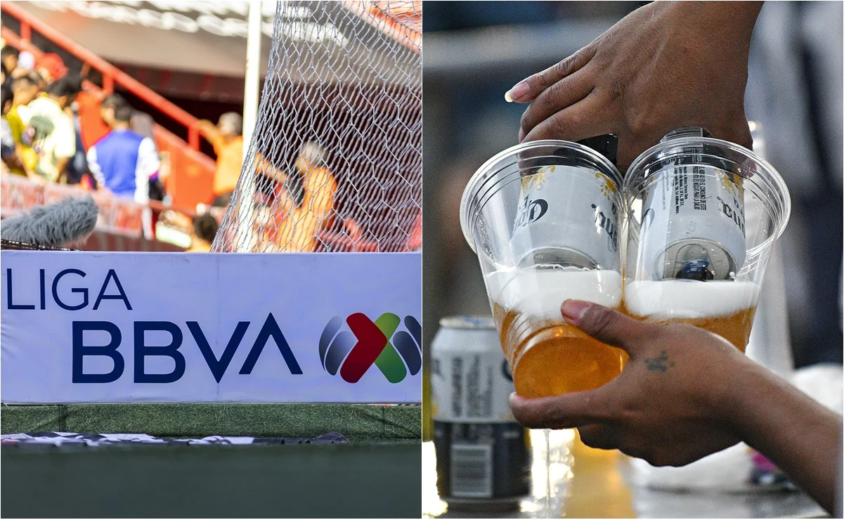 Prohibirían la venta de cervezas en estadios del futbol mexicano