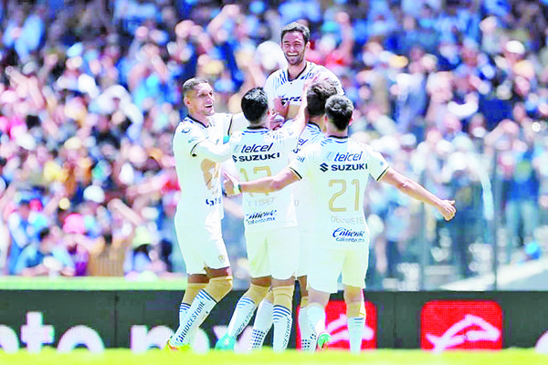 Igualan Pumas y Rayados en CU