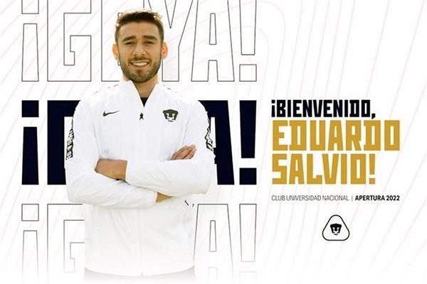 Confirma Pumas llegada de Eduardo Salvio