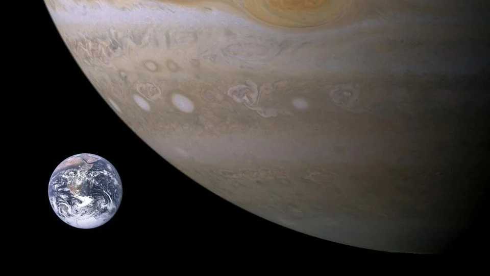 El tamaño real de los planetas de nuestro Sistema Solar; Júpiter no es lo que te imaginas