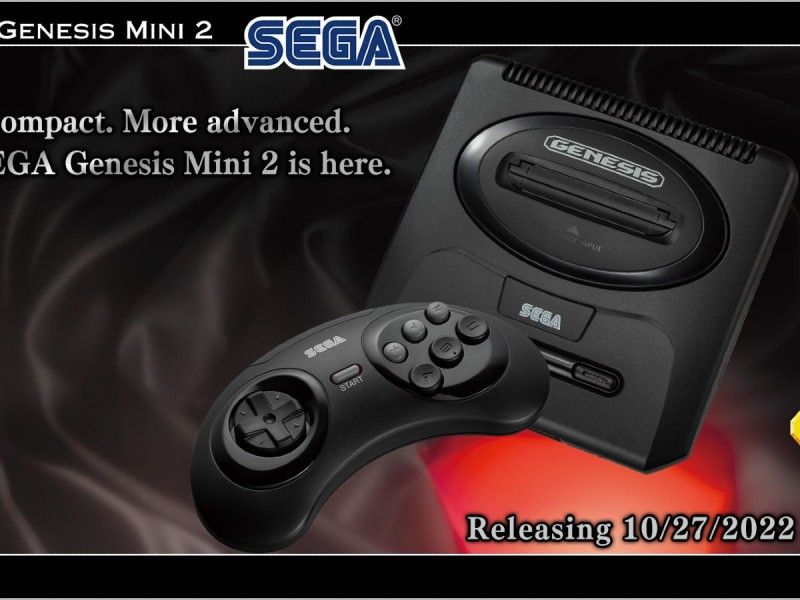 ¡Justo en la edad y en la cartera! Sega confirma llegada del Genesis Mini 2 a América