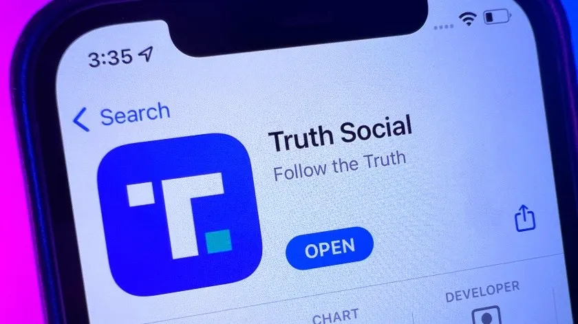 La aplicación Truth Social de Donald Trump todavía no está en Google Play Store