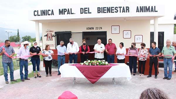Inaugura Alcalde Clínica para el Bienestar Animal