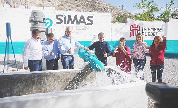 Inaugura MARS pozo de agua en Torreón