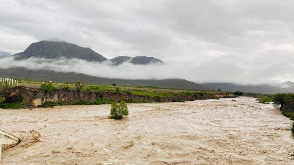 Sin daños por creciente del río en Lamadrid
