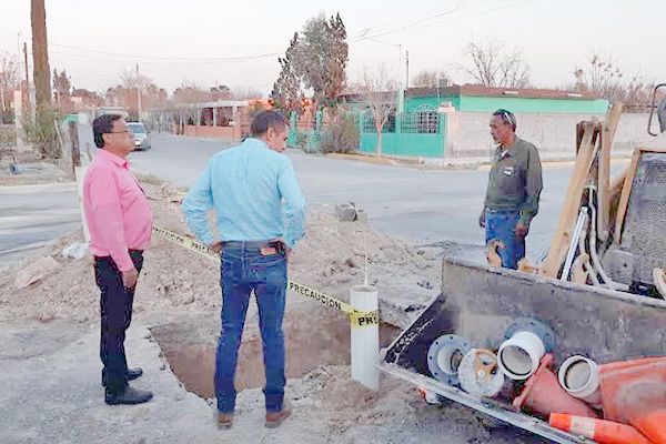 Reemplazan válvulas de agua en San Buena