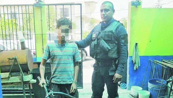 Recupera Policía bicicleta robada