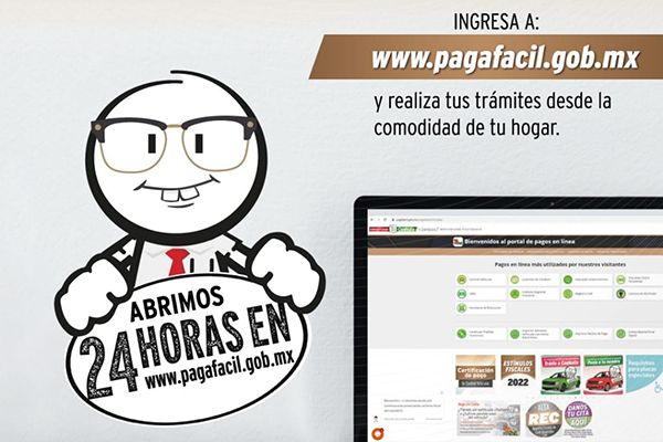 Pagafácil, disponible las 24 horas: AFG