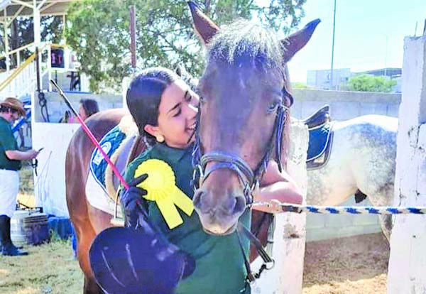 Los caballos tienen un gran corazón: Paola
