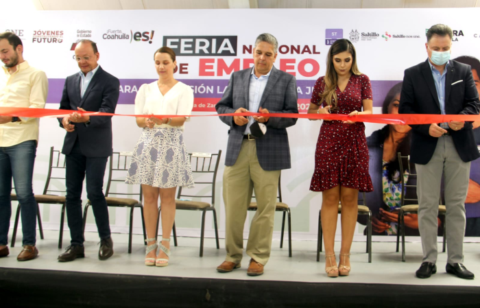 MÁS DE 30 EMPRESAS DE COAHUILA OFERTAN CERCA DE 1,200 VACANTES EN LA FERIA NACIONAL DEL EMPLEO