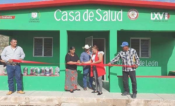 Abren casas de salud en ejidos de Ciénegas