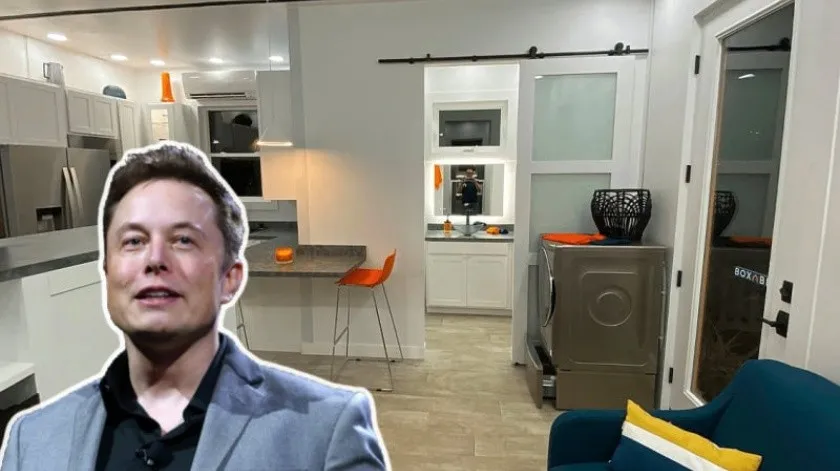 La casa portátil y sostenible en la que Elon Musk vive