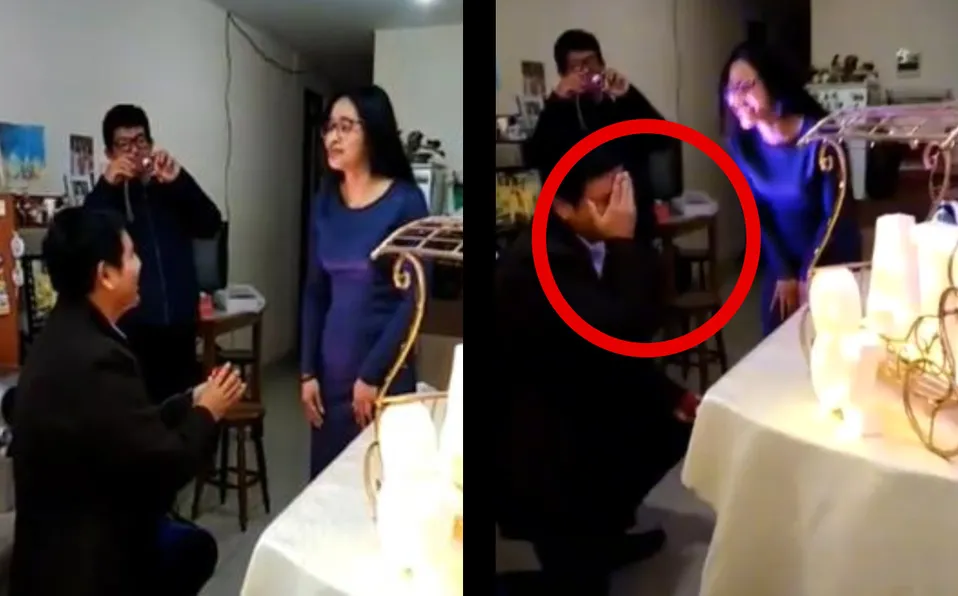 Hombre se equivoca al pedir matrimonio a novia; pide que olviden el error