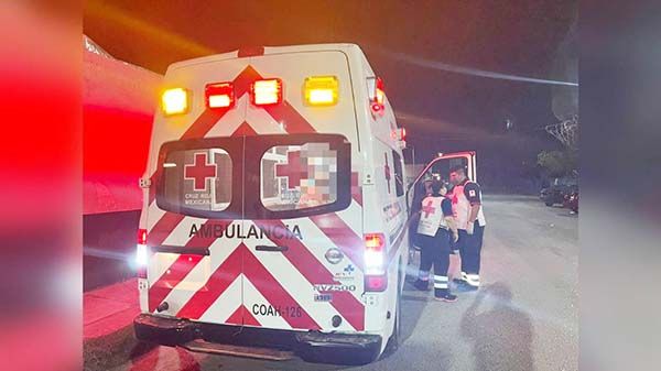 Falso accidente mueve ambulancia