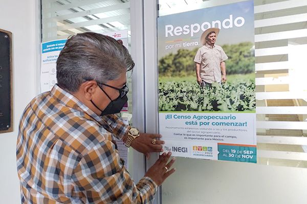Censará INEGI al sector campesino