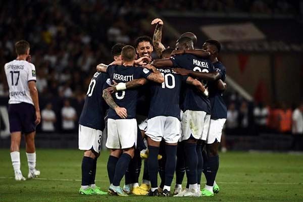 Goleada del París SG ante el Toulouse