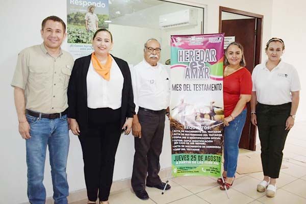 Promueve San Buena Mes del Testamento