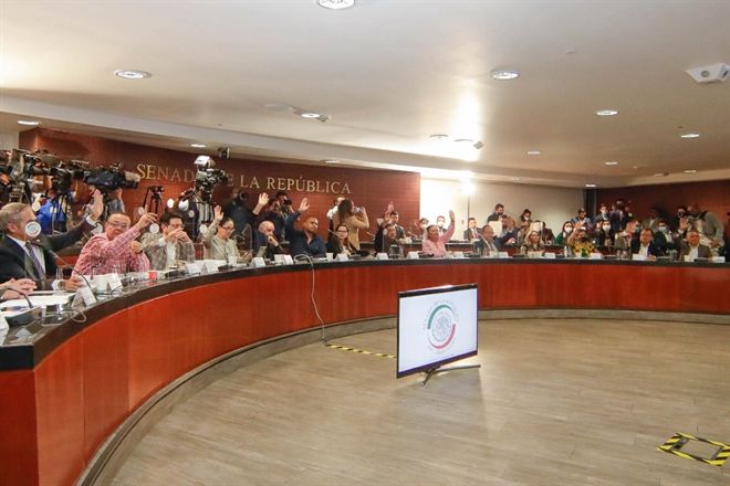 Pasa en comisiones del Senado dictamen de Guardia Nacional