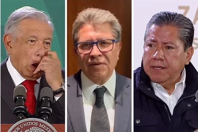 Tunde AMLO a Ricardo Monreal, pero al hermano lo arropa￼