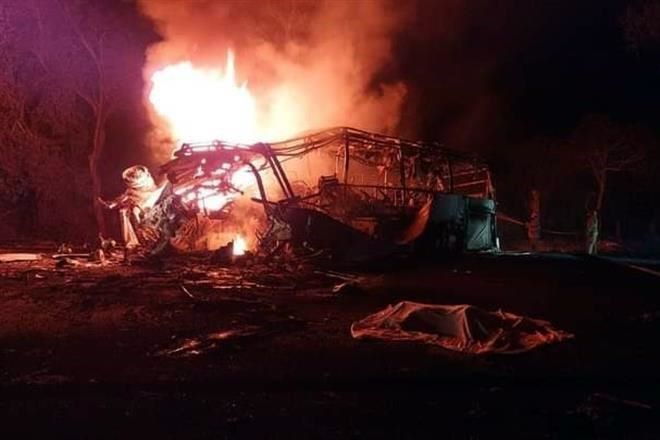 Deja 15 muertos accidente en vía Victoria-Monterrey