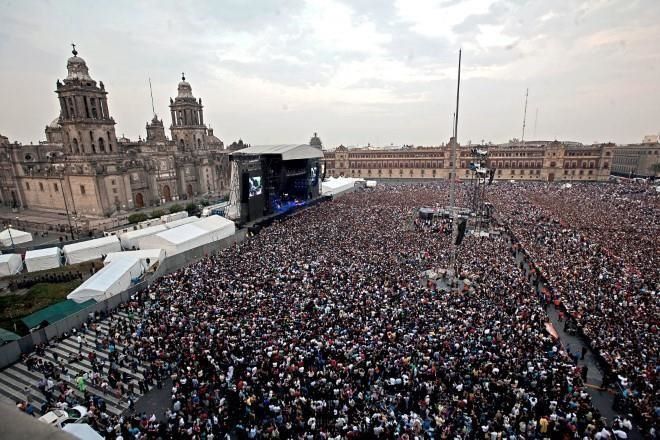 Los shows más exitosos en el Zócalo