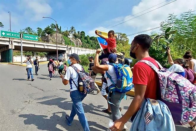 Incrementa cruce de venezolanos de México hacia EU