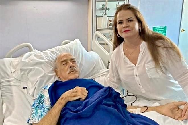 Andrés García ‘no tiene fuerza ni ánimo’, asegura su esposa