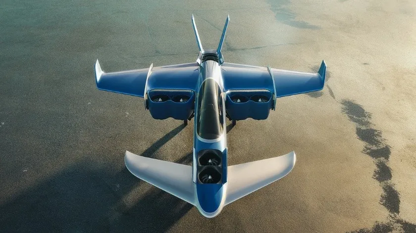 Muestran prototipo de avión que vuela como dron y podría alcanzar 300 km/h