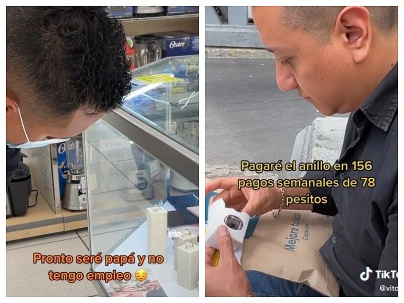 ¡Qué romántico! Hombre se endeuda 3 años para pagar anillo de compromiso