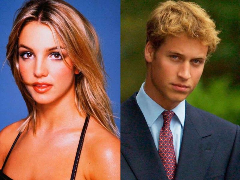 Así fue el fugaz romance entre de Britney Spears y el príncipe Guillermo