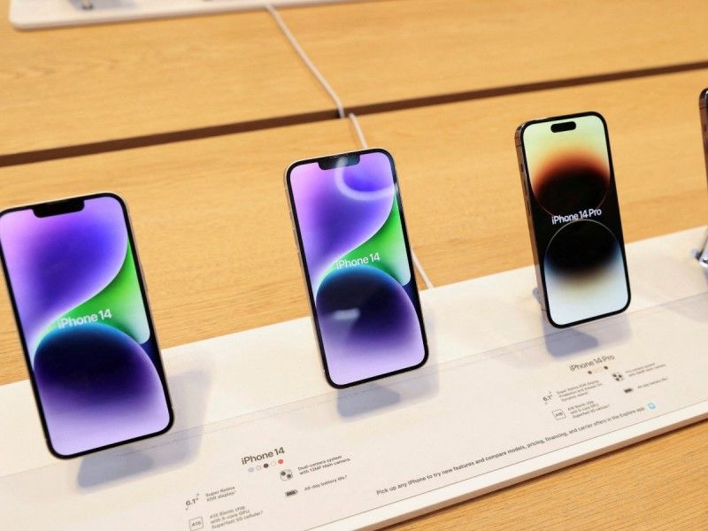 Acciones de Apple caen ante temores de baja venta del iPhone 14