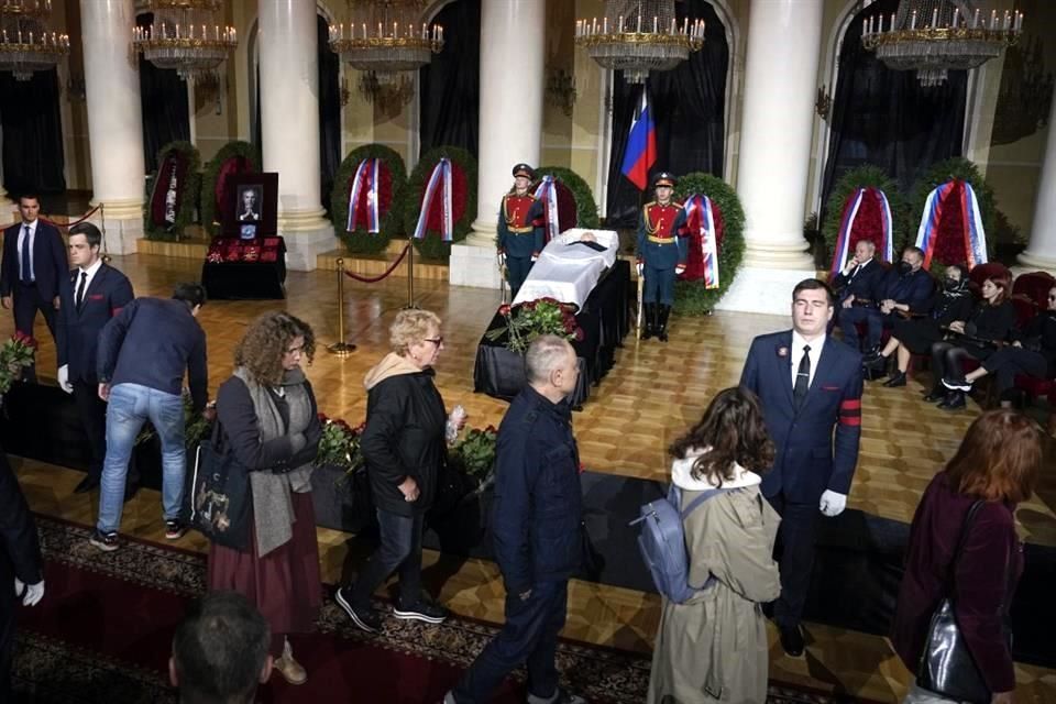 Despide Rusia a Mijaíl Gorbachov sin presencia de Putin