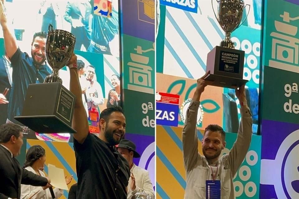 Edilberto Zapata y Jesús Manuel Vázquez: campeones del café