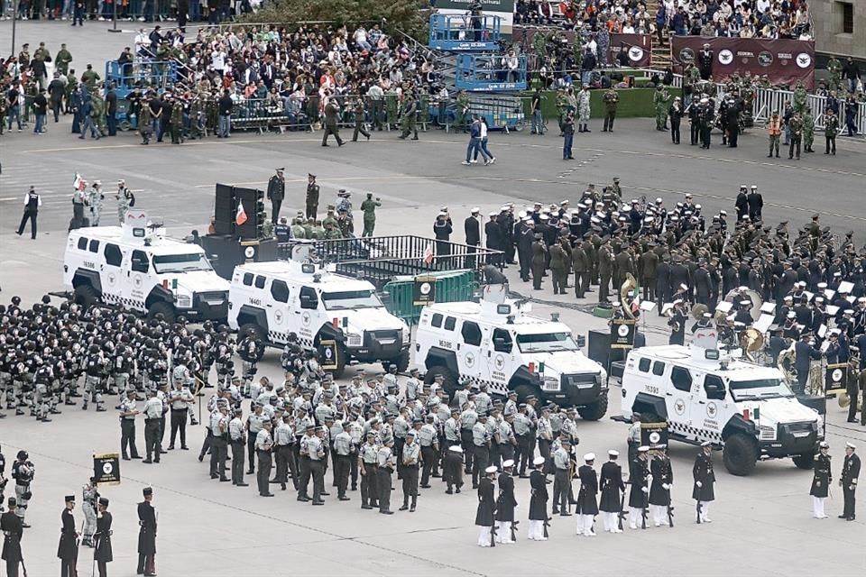 Presume Guardia Nacional su estructura militar