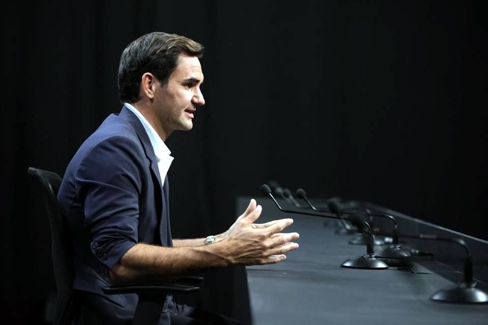 Desea Federer que último juego sea junto a Nadal en dobles