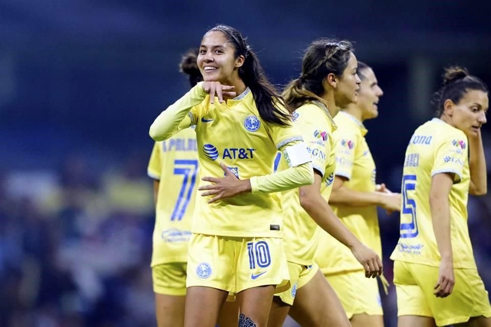 Vence América femenil al Pachuca en el Azteca