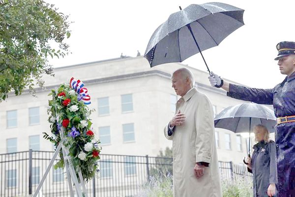Evitaremos otro ataque contra EU, dice Biden en aniversario del 9/11