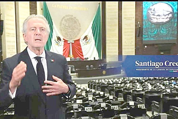 Acusa Creel ‘intromisión’ de AMLO en el Legislativo