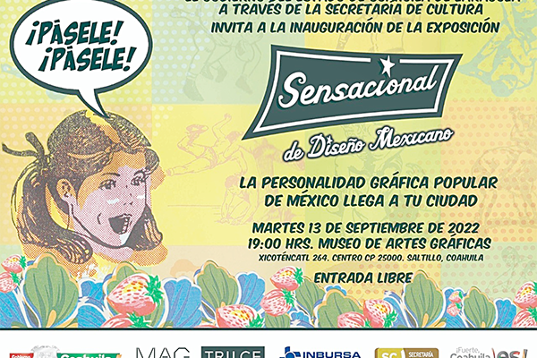Invitan a exposición del diseño mexicano