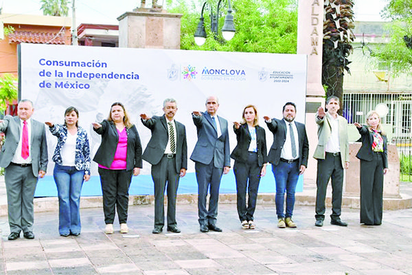 Conmemoran la consumación de Independencia de México