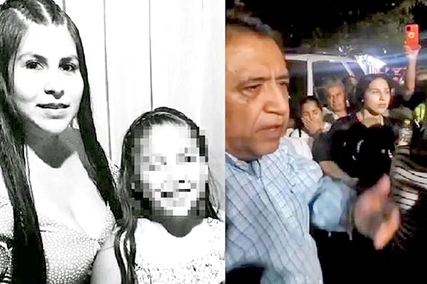 Pobladores despiden a madre e hija asesinadas en Apatzingán