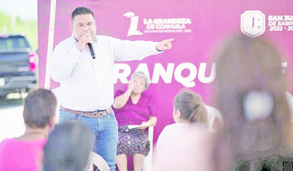 Mantiene Mayito  “sedienta” San Juan de Sabinas