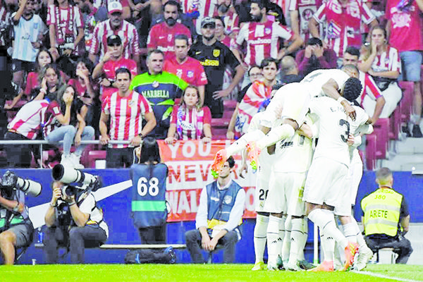 Silencia Real Madrid casa del Atlético de Madrid