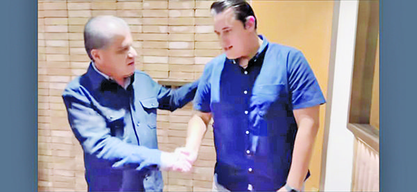 Visita “Gobernathor de NL” al Gobernador Riquelme